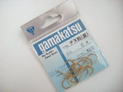 【がまかつ】チヌ鈎　(金)　6号