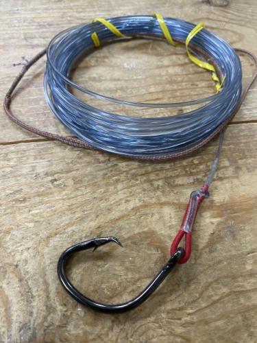 サバ泳がせふかせクロマグロ仕掛けナイロン100号10m(チモト特殊加工)