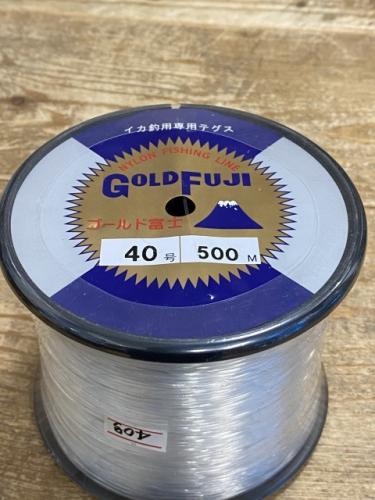 ナイロンハリス40号500mボビン巻き、深海のキンメ、ベニアコウの仕掛けに!