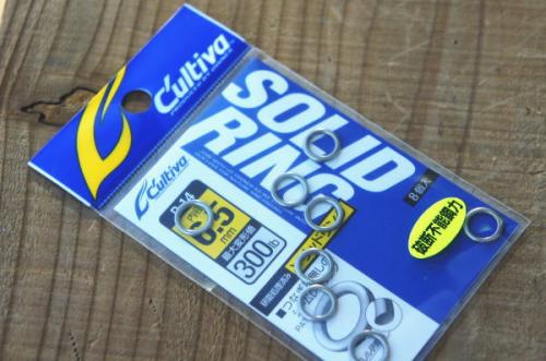 (オーナー)ソリッドリング6.5mm300lb　ジギング用リング、アシストフック