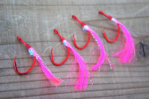 根魚用バケ針ムツ20号管付き4個入り