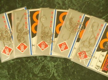 【オーナー】チヌ鈎 2号5袋セット