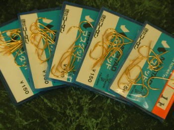 【オーナー】ビシ鈎(丸せいご木ムリ)13号5袋セット