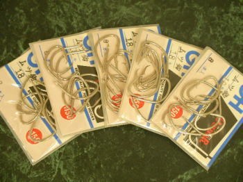 【オーナー】ムツ鈎 18号5袋セット