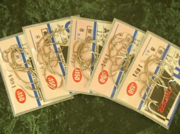 【オーナー】ムツ鈎(細地) 17号5袋セット