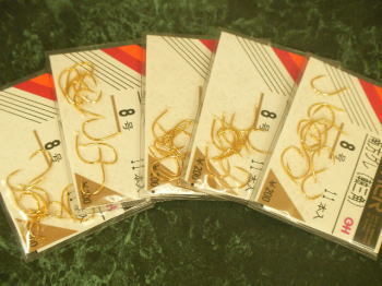 【オーナー】南方グレ(軸三角) 8号5袋セット