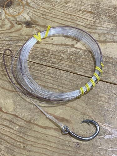 泳がせクロマグロ仕掛け80号10m土佐啓作針使用チモト特殊加工