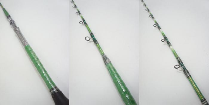 【アリゲーター技研】シマアジプロ200グリーングラデーション(ワンポイント、ガイド下オプション)