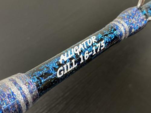 最強大物泳がせカンパチ、モロコ、クロマグロスタンディング竿アリゲーターギル16-175(オーダー品)