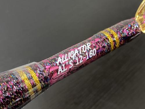 アリゲーター大物泳がせ竿AL`S12-160スタンディング、カツオキハダ、や近海の泳がせ釣りに!