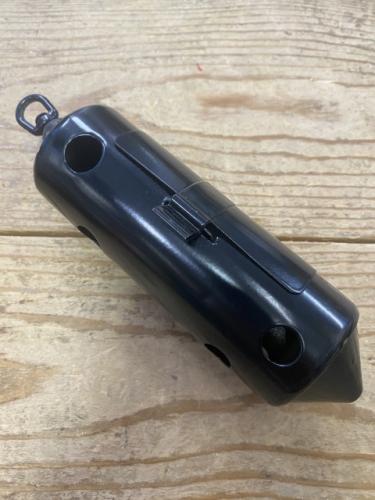 超お買い得!在庫処分品!鉄仮面M80号黒コマセカゴ(ステンカン)5個おまとめ買いがお買い得