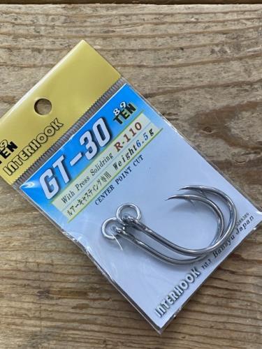 インターフックGT30リング付きキャスティング用