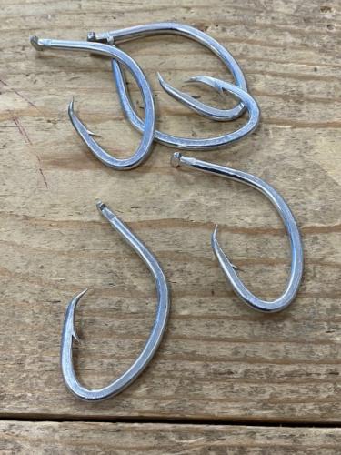 ムツ針32号(叩手打手曲針)大型マグロ、クエ、アブラボウズに!5個