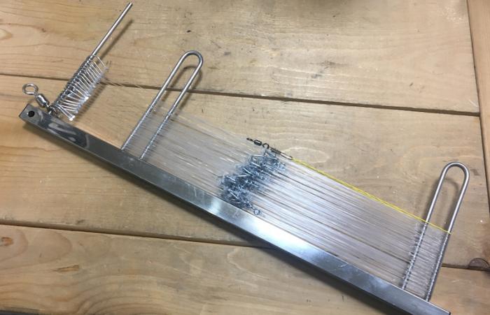 深場,キンメ仕掛 ステンレス掛け枠20本針19号 お買い得!!(1セット)