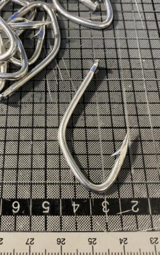 曳き縄針21号5本入りイカ泳がせの孫針に!
