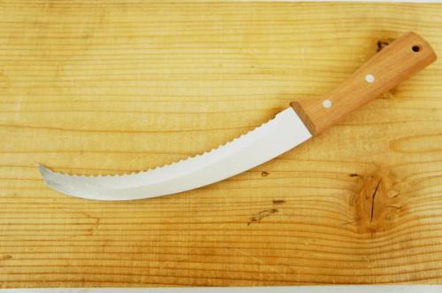 マグロ、モロコ大型魚のエラ骨切り解体用ロープ切り(ハードタイプ)