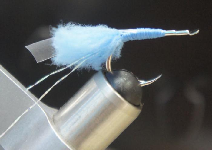 シマアジ用ウィリー針(青)特殊ケイムラ発光3個入りシマアジバケ