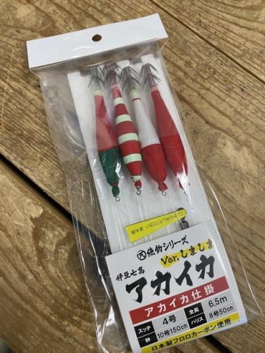 伊豆七島アカイカ仕掛けしましま