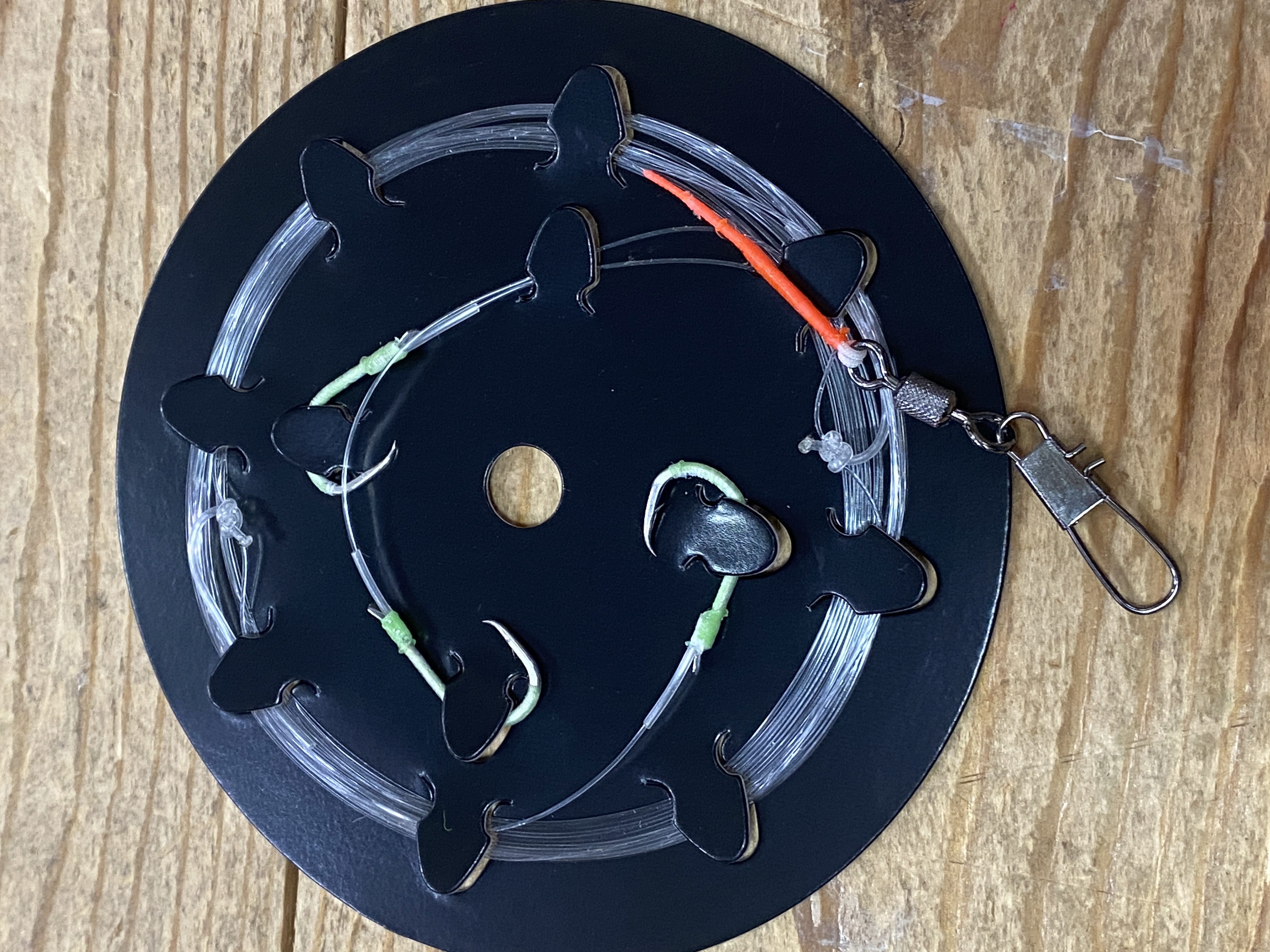 遠征五目フリーノット仕掛けハリス8号4.5m