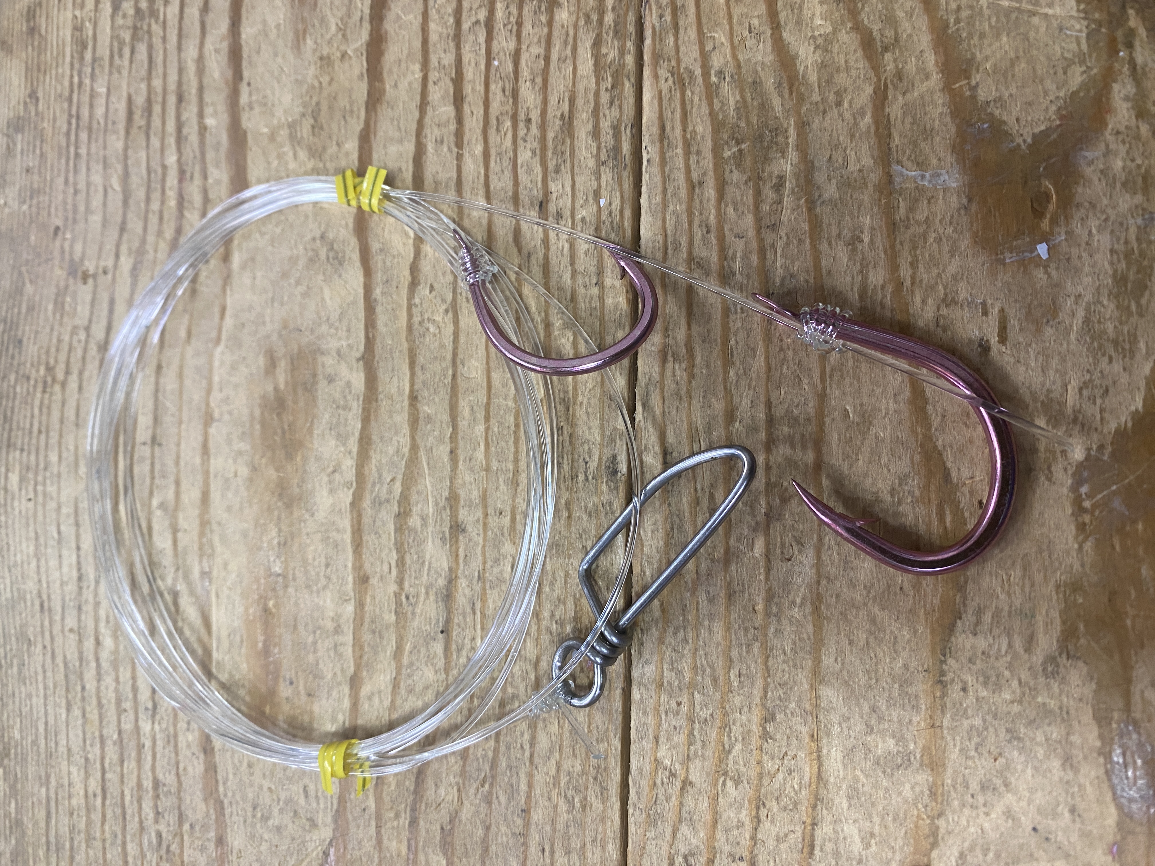 アカイカ泳がせ仕掛け50号3mコスパ仕様