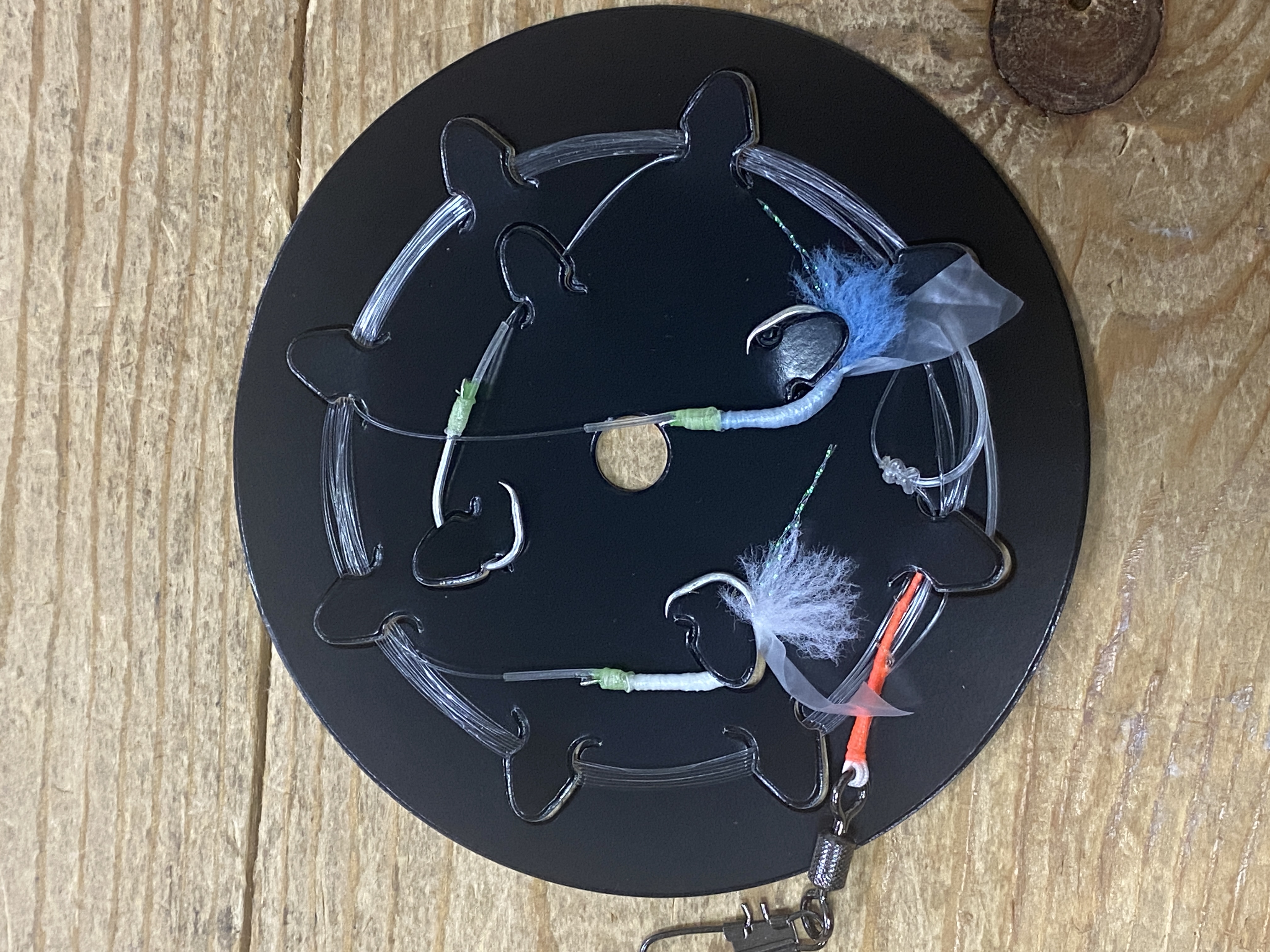 遠征シマアジ仕掛け8号2mフリーノット