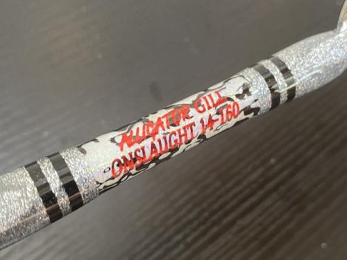 アリゲーターギルオンスロート14-160大物泳がせスタンディングロッド(オーダー品)