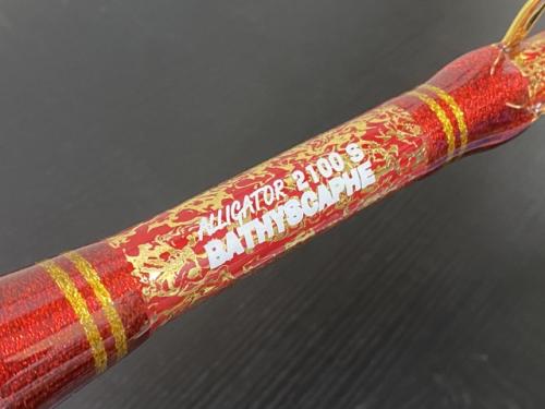 アリゲーターバチスカーフ2100s深場のキンメ、ベニアコウ、大型マグロにも赤バット