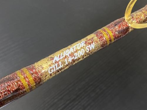 アリゲーターギル14-200SW、ライトウインチ兼用ロッド電動リールの泳がせ釣りオレンジアルマイト