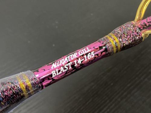アリゲーターギル14-165ブラスト大物泳がせスタンディングロットピンクプルトスカラー