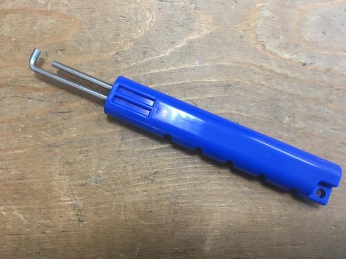 フックアウト針外しアジなどのサビキ釣りに!