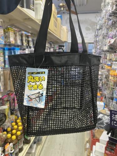 汚れ物をジャブジャブそのまま洗えるタックルシャワーバック