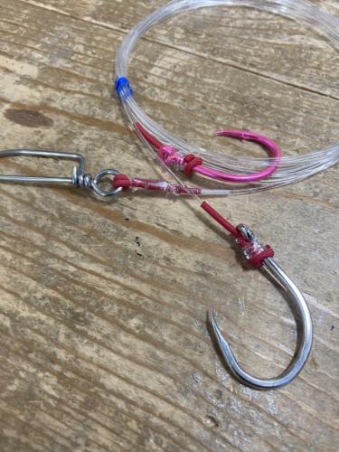 アカイカ泳がせ仕掛け60号3m固定式マギール12/0