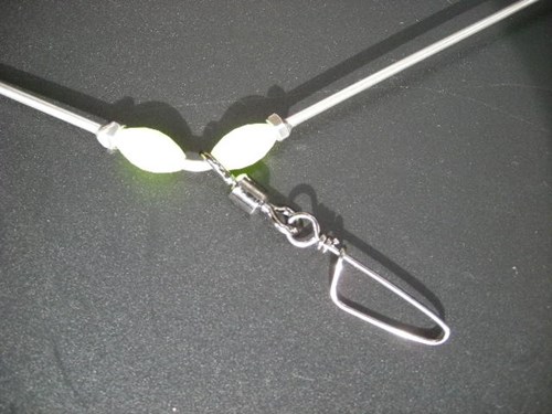 マダイ、ワラサ、遠征五目用KM天秤 60cmハリス絡み難い天秤