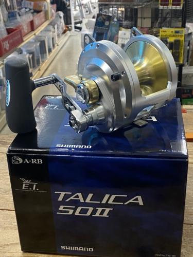 シマノタリカ50Ⅱ大型クロマグロやウィンチのモロコ釣りに