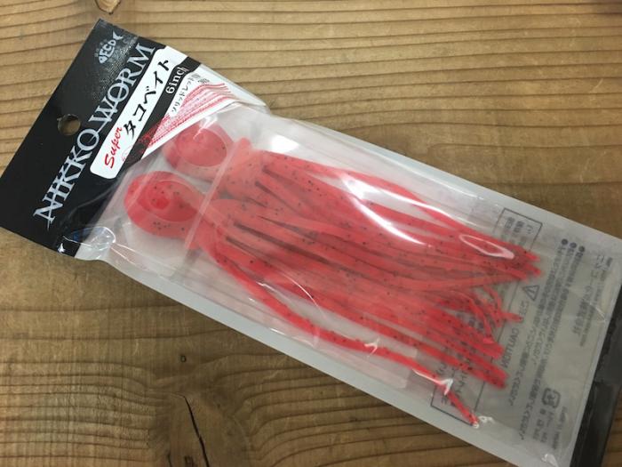 ニッコースーパータコベイト6インチ(ソリッドレットUV)タコベイト