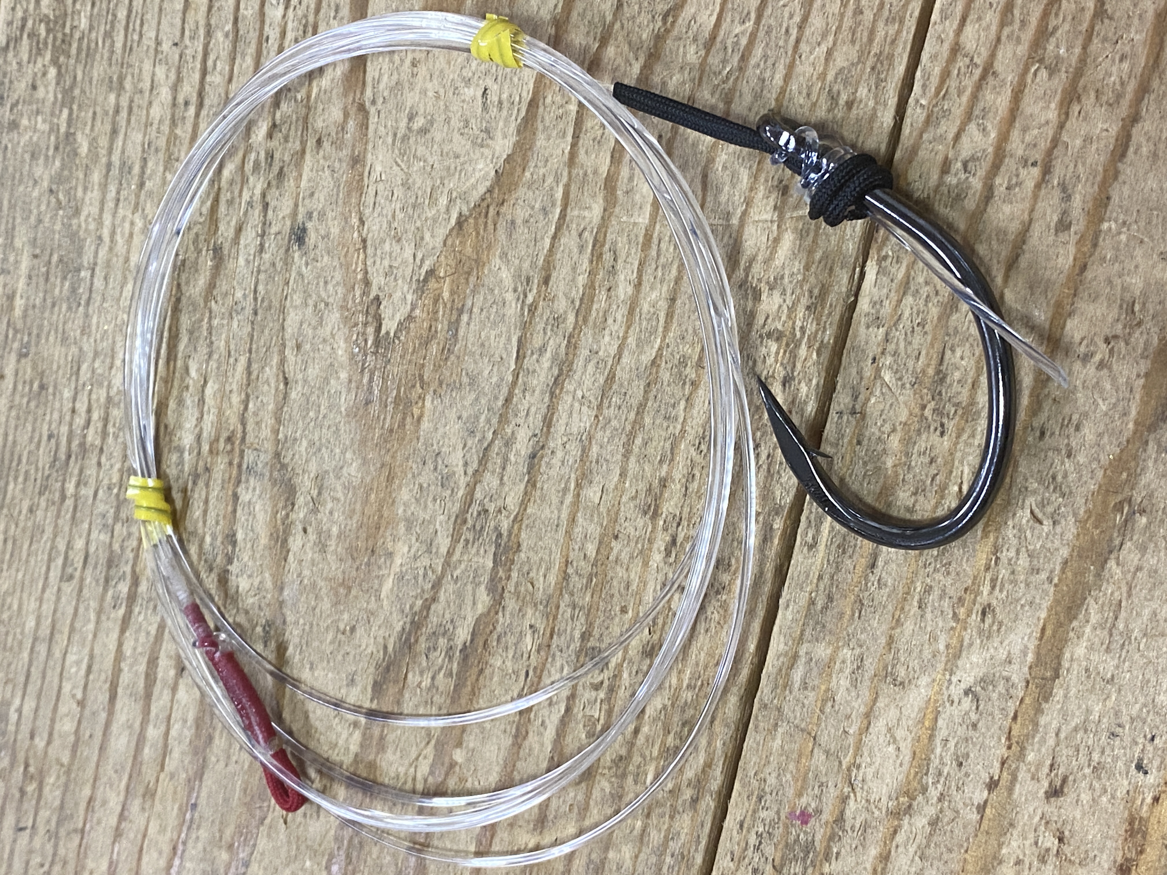 クエ、モロコ泳がせ仕掛け80号2m