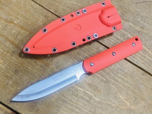 サビナイフ8　MAKIRI SPORTS　(マキリスポーツ)　直刃　朱