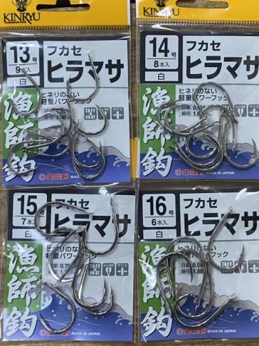 金龍フカセヒラマサ針