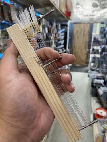 スペジャル限定品コマセ無しで釣れる!チビムロサビキ掛け枠付き12本希少魚皮使用