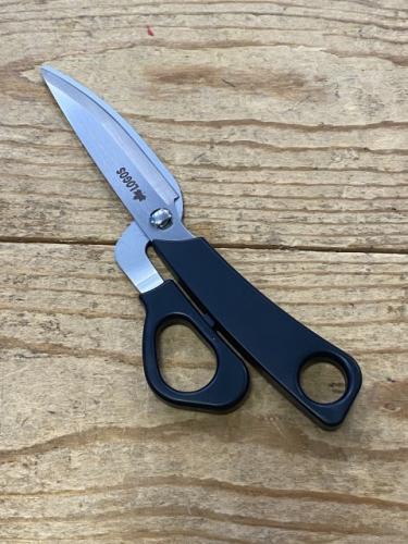 船上の締め具や切り身餌カットに!ロゴスシザーナイフ