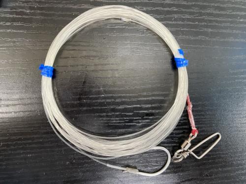 相模湾マグロ仕掛けハリス24号8mフリーノット仕掛け