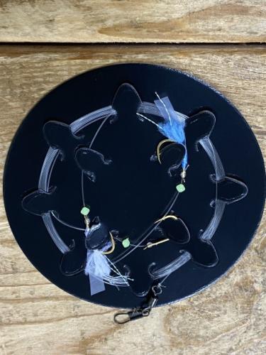 房総シマアジ仕掛けハリス4号2m