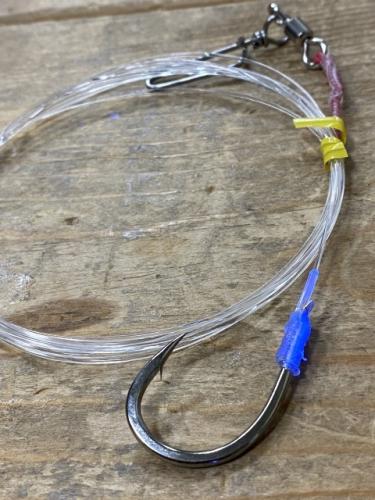 チビムロカンパチ泳がせ仕掛け30号・2mフリーノット仕様超しなやかナイロン使用