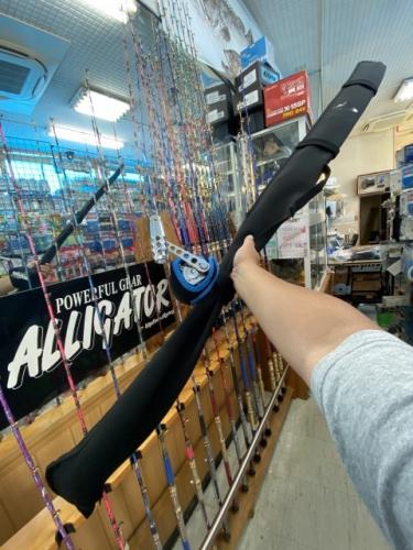 スタンディングロッドの保護に!ネオプレーンロッドケース160cm