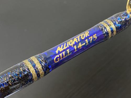 アリゲーターギル14-175大物泳がせスタンディングロッド青プルトス