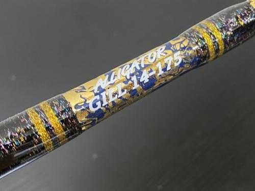 アリゲータースタンディングギル14-175大物泳がせロッド(ネイビー/ゴールドプルトス)