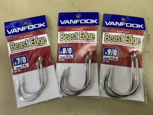ヴァンフィックビーストエッジ、プラッキングや大物泳がせ釣りにも