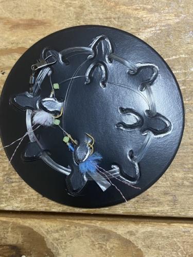 房総シマアジ仕掛け3号3mウィリー針