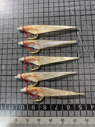 超希少!小型カンパチカッタクリ用バケ、イナダカブラ(バラフグ皮)10号