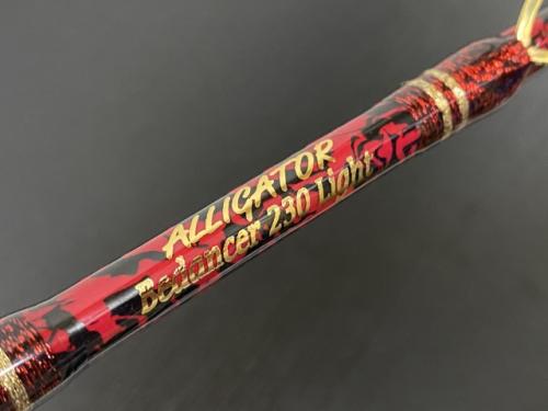アリゲータービーダンサー230ライトバットジョイントマダイ竿改良バージョン